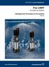 GRUNDFOS DATA BOOKLET. Fire CRFF. Grundfos fire systems. VdS-approved CR pumps for fire systems 50 Hz
