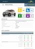 Citroën C3 Aircross 82% 85% 64% 60% SPECIFICATION SAFETY EQUIPMENT TEST RESULTS. Standard Safety Equipment. Child Occupant.