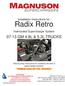 Installation Instructions for: Radix Retro. Intercooled Supercharger System GM 4.8L & 5.3L TRUCKS