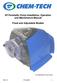 XP Peristaltic Pump Installation, Operation and Maintenance Manual. Fixed and Adjustable Models