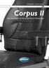 OWNER`S MANUAL. Corpus II. Seat Assembly for Permobil Power Wheelchair