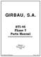 GIRBAU, S.A. STI-45 Phase 7 Parts Manual Girbau, Inc.