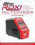 MULTICHARGER INSTRUCTION MANUAL AC/DC INPUT, PROFESSIONAL BALANCE CHARGER DISCHARGER