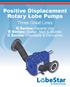 Positive Displacement Rotary Lobe Pumps