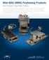 Mini-MAG (MMG) Positioning Products Ultra Compact Linear Motor Stages
