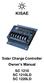 Solar Charge Controller Owner s Manual SC 1210 SC 1210LD SC 1220LD