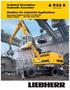 A 934 B. Technical Description Hydraulic Excavator. Machine for Industrial Applications