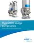 Flygt 2600 sludge pump series. Maximize uptime with versatile submersible pumps
