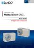 RollerDrive CNC RCC CNC ROTARY TABLE. RollerDrive CNCTM. RCC series. 90-degree index in 0.4 seconds