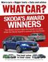 WINNERS SKODA S AWARD. More cars u Bigger tests u Data and advice. The best value in their class