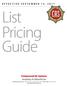 List Pricing Guide EFFECTIVE SEPTEMBER 15, Compressed Air Systems. Simplicity. It s What We Do