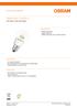 PARATHOM CLASSIC A. Product family datasheet. LED lamps, classic bulb shape