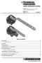 Technical Procedure TRAILER SUSPENSION SYSTEMS TABLE OF CONTENTS