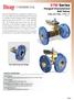 STM Series Flanged Characterized Ball Valves