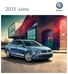 2015 Jetta. European or American model may be shown.