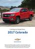 Getting to Know Your 2017 Colorado