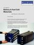 Battery & Fuel Cell Materials