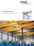 Demag Standard Cranes. Performance and efficiency at the highest level