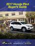 2017 Honda Pilot Buyer s Guide