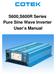 S600,S600R Series Pure Sine Wave Inverter User s Manual