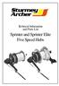 Technical Infor m ation and Parts List. Sprinter and Sprinter Elite Five Speed Hubs