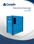 Rotary Screw Compressors. L26RS Variable Speed