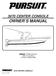 3070 CENTER CONSOLE OWNER S MANUAL. FISHING BOATS 3901 St. Lucie Blvd. Ft. Pierce, Florida CENTER CONSOLE.