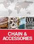 Chain & Accessories CHAIN & ACCESSORIES. With Product Warning and Application Information