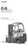 C-5 SERIES. Specifications LPG Counterbalance Truck Cushion