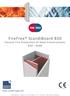 FireFree ScandiBoard 850 Passive Fire Protection of Steel Constructions R30 - R180