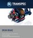 DRUM BRAKE. 9t and 10-12t Conventional, ECO and ECO Plus Spare Parts Catalogue FOR AUSTRALIAN ASSEMBLED DRUM BRAKED AXLES