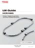 LM Guide HCR/HMG. R Guide / Straight-Curved Guide Achieving a Simplified Mechanism. For details, visit THK at  CATALOG No.