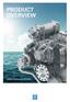 PRODUCT OVERVIEW MARINE PROPULSION SYSTEMS