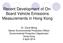 Recent Development of On- Board Vehicle Emissions Measurements in Hong Kong