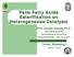 Palm Fatty Acids Esterification on Heterogeneous Catalysis