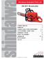 Shindaiwa Illustrated Parts List. 490 EC1 Brushcutter