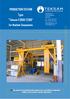 PRODUCTION STATION Type: Teksam X2000/2200 For Manhole Components