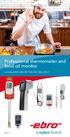 Professional thermometer and food oil monitor