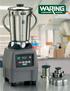 4-Liter Laboratory Blender and Accessories