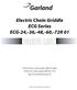 Electric Chain Griddle ECG Series ECG-24,-36,-48,-60,-72R 01