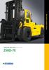 n Photo may include optional equipment HYUNDAI DIESEL FORKLIFT TRUCKS - Applied Tier 3 Engine 250D-7E
