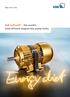Pumps n Valves n Service. KSB SuPremE the world s most efficient magnet-less pump motor.