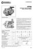 VPPM /110 ED VARIABLE DISPLACEMENT AXIAL-PISTON PUMPS OPERATING PRINCIPLE TECHNICAL SPECIFICATIONS HYDRAULIC SYMBOL