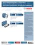 Bosch Workshop Fuel Filters and Air Filters Automotive Aftermarket North America New Product Communication November 2014 Supplement