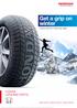 Get a grip on winter HONDA GENUINE PARTS. High quality, better results, longer lasting HONDA WINTER TYRES AND RIMS