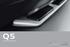 Audi Q5 accessories. Genuine Accessories