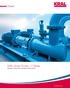 Pumps. KRAL Screw Pumps C Series. Quality, innovation and short lead times.