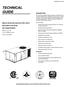 DESCRIPTION SINGLE PACKAGE GAS/ELECTRIC UNITS AND SINGLE PACKAGE AIR CONDITIONERS DW-03, -04 & BTG-D-0109