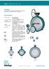 SIL. BIANCA - Butterfly valve DN Description. Product features