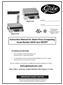 Instruction Manual for Globe Price Computing Scale Models GS30 and GS30T